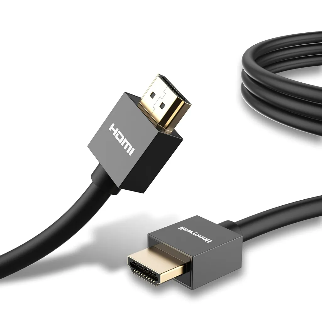 Honeywell HDMI Cable v2.0 with Ethernet, 3D/4K@60Hz Ultra HD Resolution 15 meter